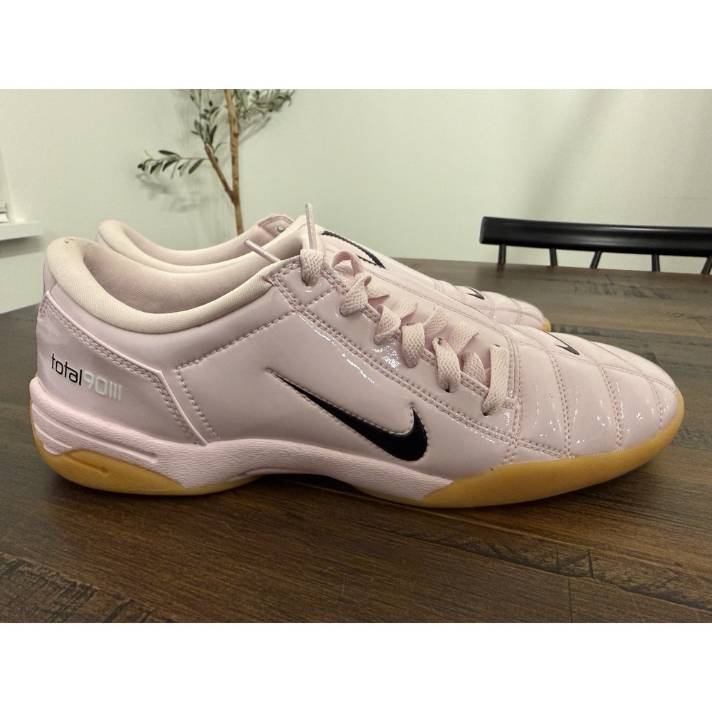 DS Nike T90 3 Sz 10.5 Pink Foam/Gum Patent Leather Trainer IH4964 663 New $$$